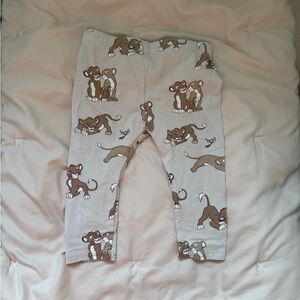 Lion King Print Baby Leggings